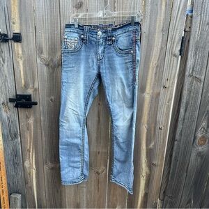 Rock Revival Kolby Straight Leg Jeans Size 29